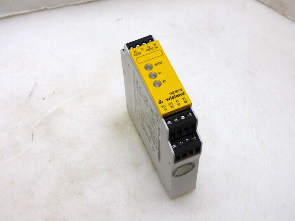 WIELAND SNZ4052K-A SER B SAFETY RELAY R1.188.0940.1