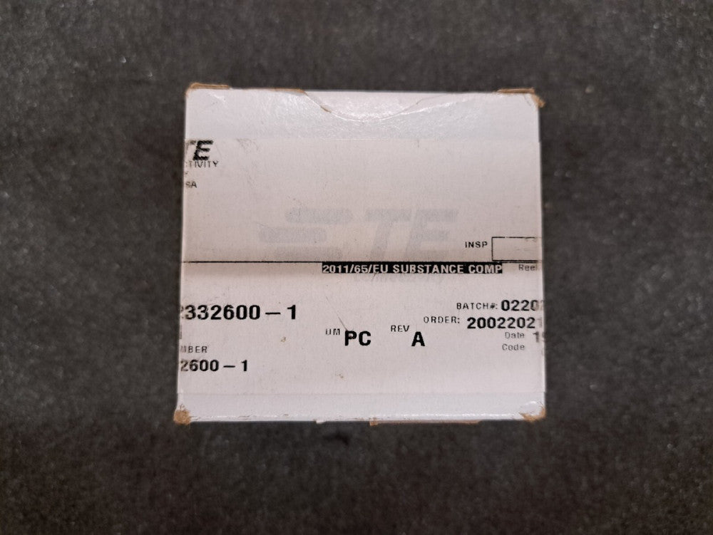 New, TE Connectivity, 2332600-1, PLATE-MOTOR Accessories
