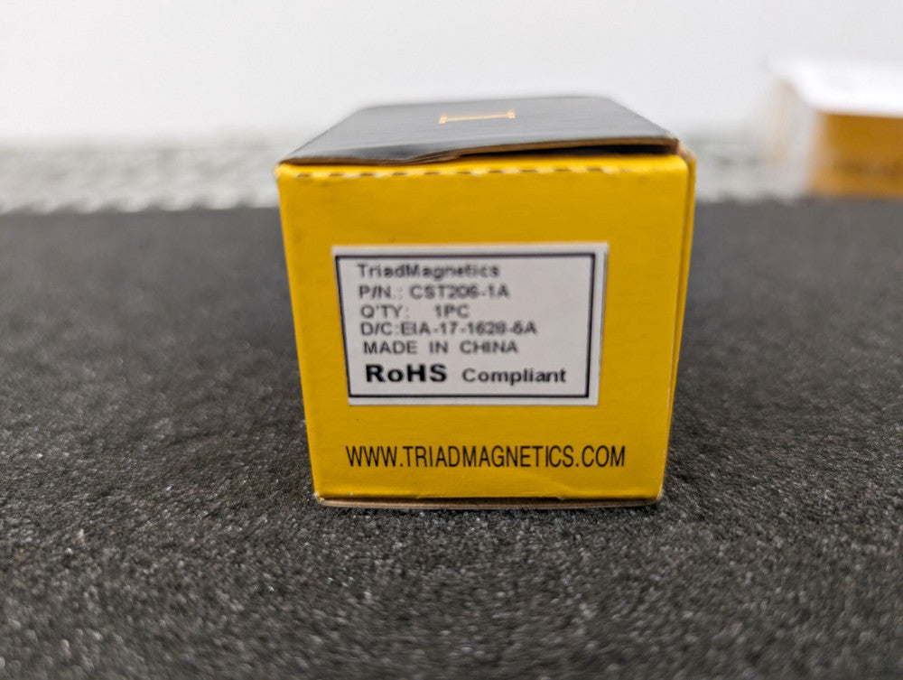 New, Triad Magnetics, CST206-1A, CURR SENSE XFMR 110A T/H - Lot of 6pcs