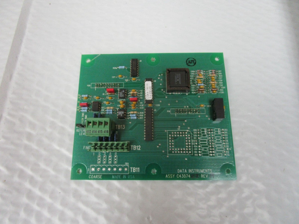 DATA INSTRUMENTS C43074 CONTROL BOARD C43074 02 REV A C50837 REV A