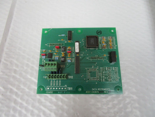 DATA INSTRUMENTS C43074 CONTROL BOARD C43074 02 REV A C50837 REV A