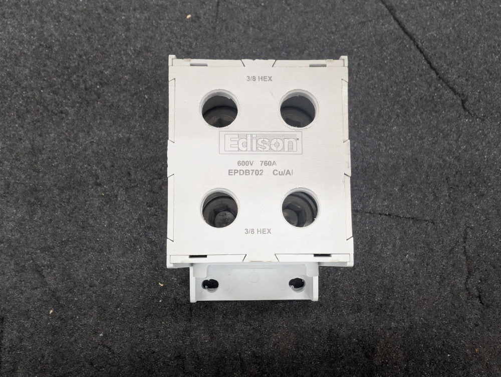 Used, Edison, EPDB702, Power Distribution Block 600V 760A