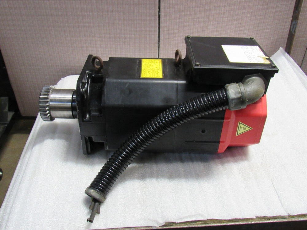 FANUC AC SPINDLE MOTOR AiI 6/10000 A06B-1406-B100 1500-8000RPM 3.7-5.5KW 3PH