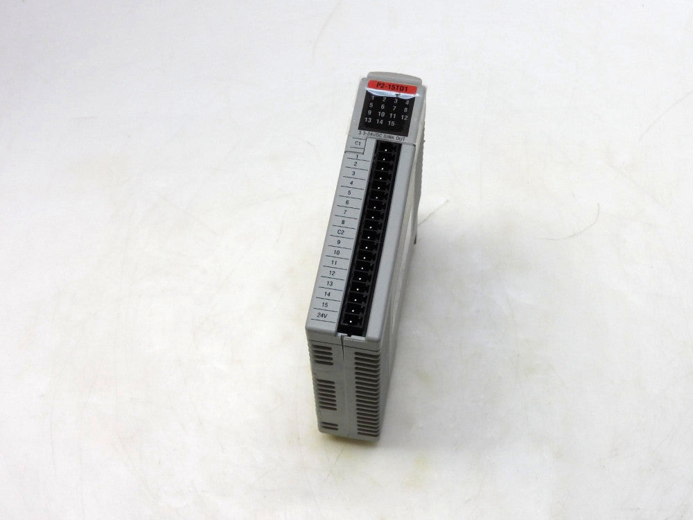 AUTOMATION DIRECT P2-15TD1 3.3-24VDC SINK OUTPUT MODULE