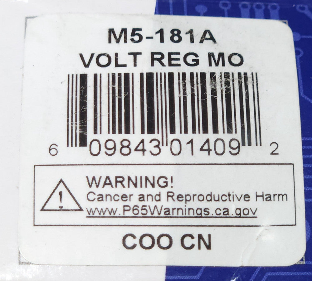 TRANSPO ELECTRONICS M5 181A TRANSPO-CN 02225-12V Voltage Regulator 12 Volt M5-18