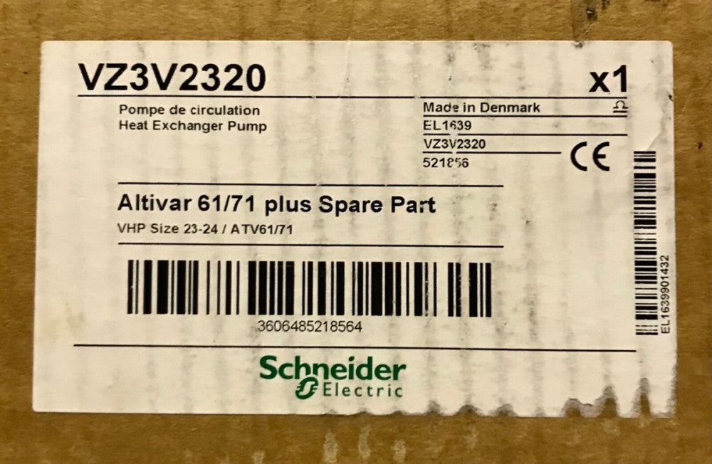 GRUNDFOS CR13 6 A CA I E HQQ  A96516724P31543 Schneider Electric VZ3V2320 PUMP