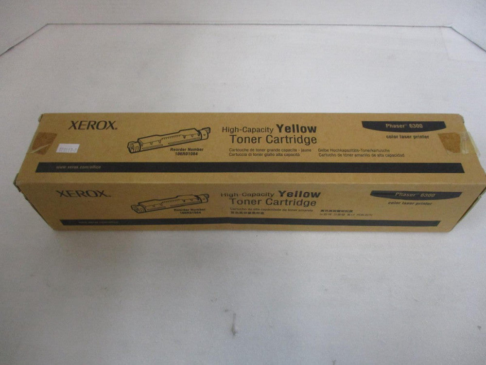 XEROX PHASER 6300 HIGN CAPACITY YELLOW TONER CARTRIDGE