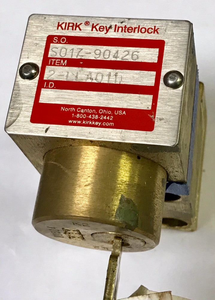 KIRK Key Interlock S017 90426 Item 2-LLA011 22514 K2