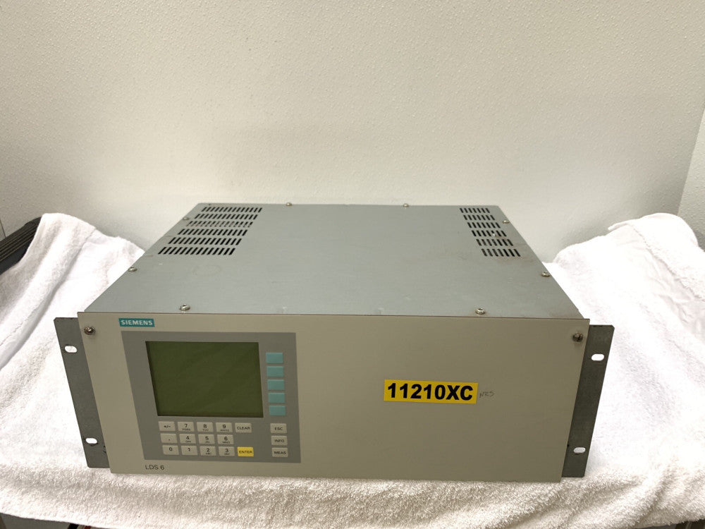 Siemens LDS 6 Central Unit 7MB6121-0AB00-0XX1-Z Laser Gas Analyzer