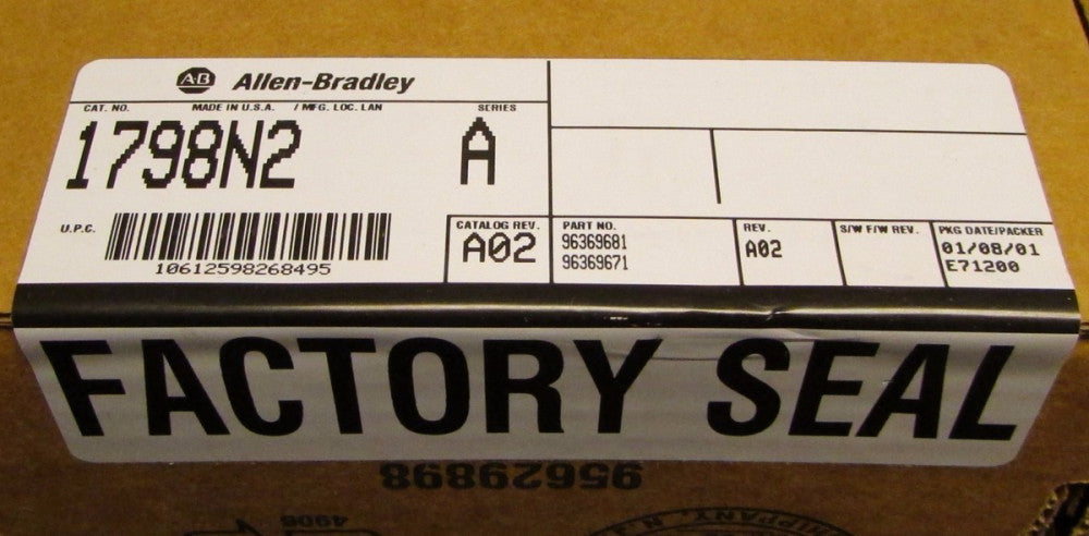 ALLEN BRADLEY 1798N2 Series A Flex Armor Filler Module 1798-N2 *SEALED*