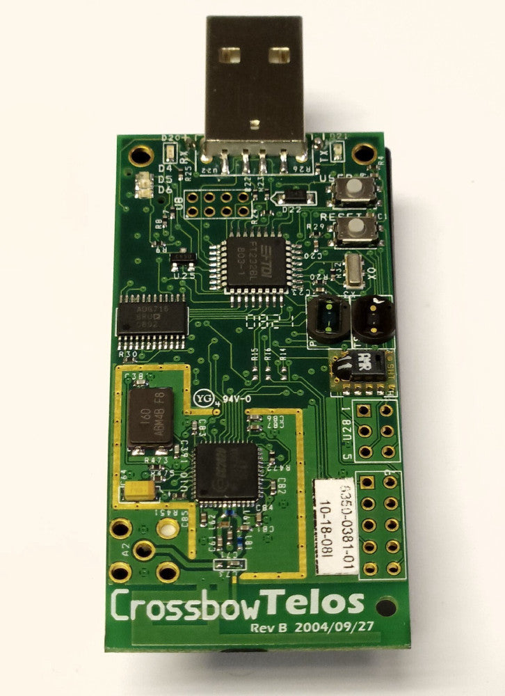 CROSSBOW TELOS 8350 0380 01 TELOSB OSCILLOSCOPE 11-25-08I MOTE RADIO Processor