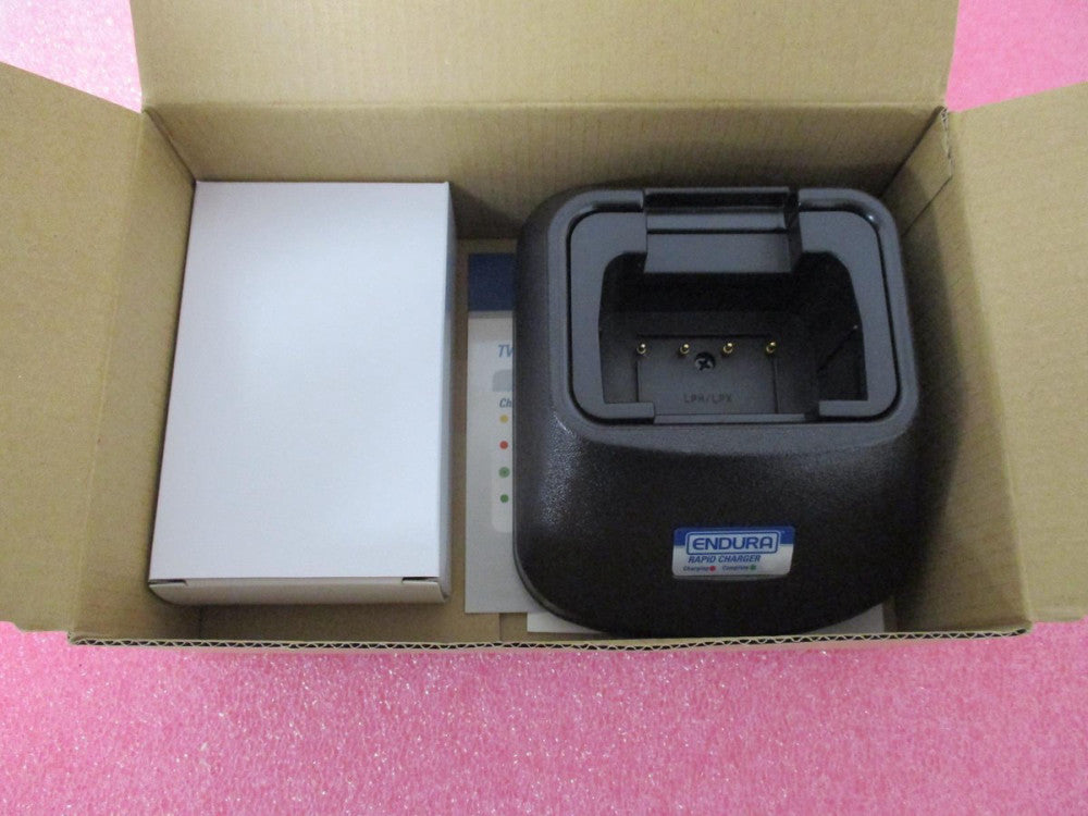 ENDURA  TWC1-BK1 SINGLE UNIT RAPID CHARGER FOR RECHARGEABLE LMR BATTERIES