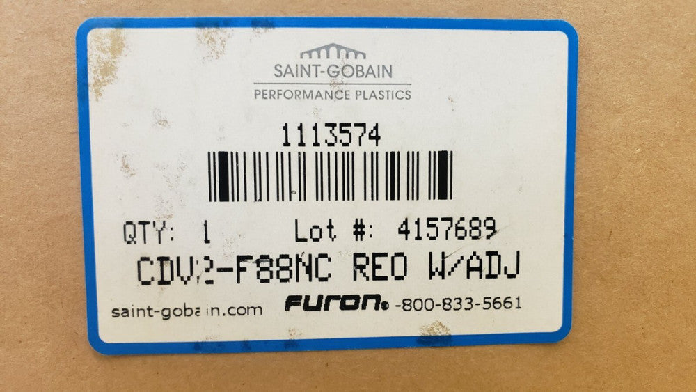 New, Saint-Gobain, CDV2-F88NC REO W/ADJ, REO W/ADJ (1113574) - Valve