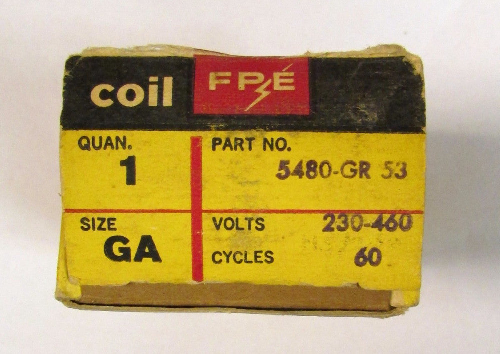 FPE 5480 GR 53 Size GA Coil 230/460V  5480-GR-53