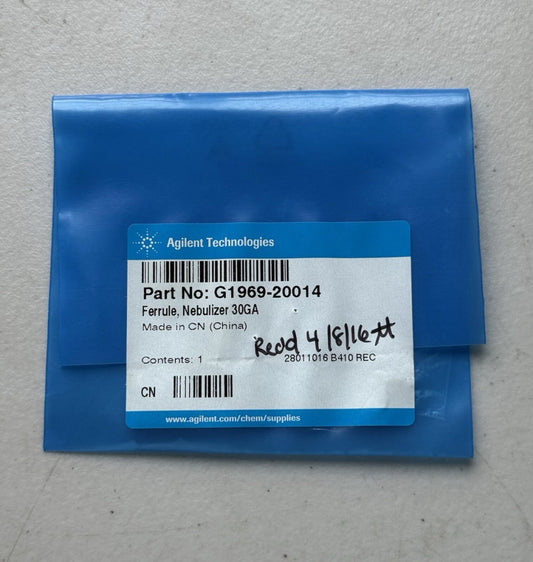 Agilent G1969-20014 - Ferrule, 30GA - New