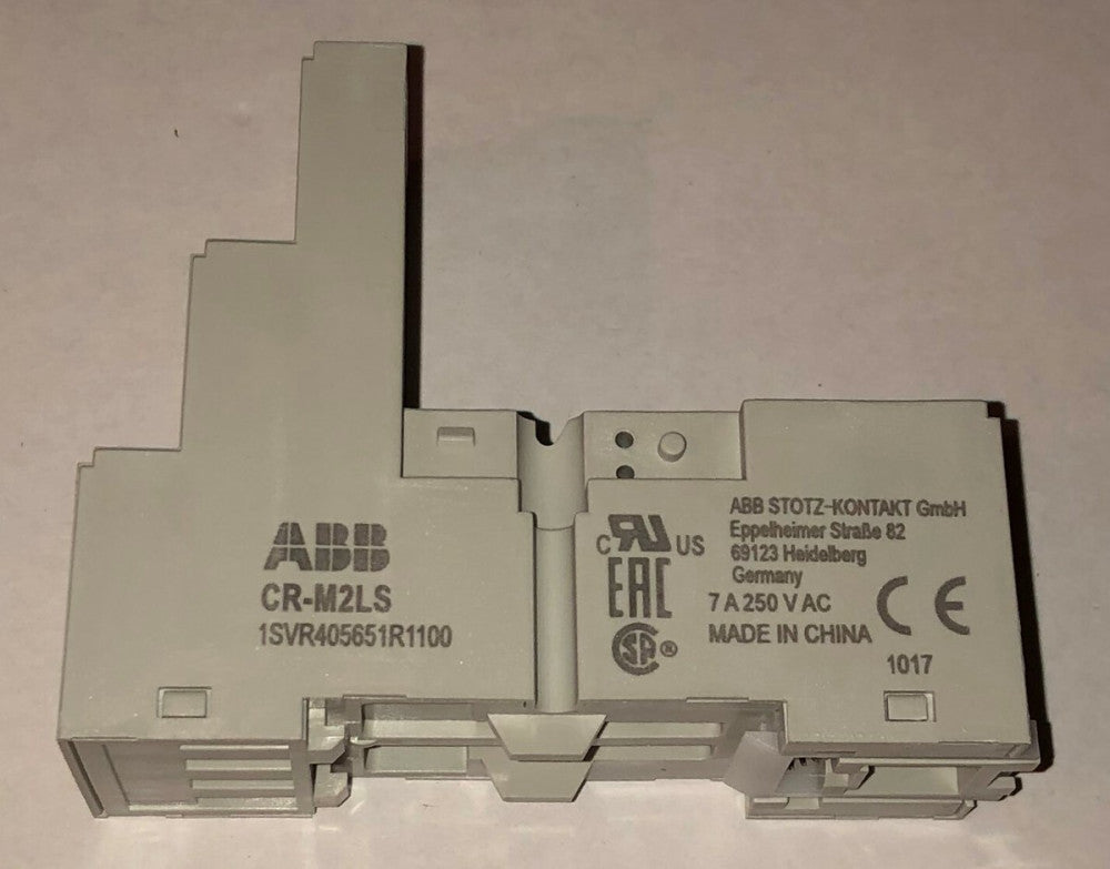 ABB CR M2LS Relay Base Socket 1SVR405651R1100