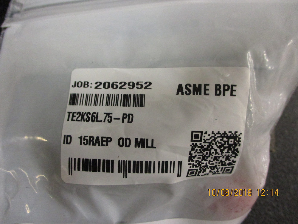 TE2KS6L.75-PD Maxpure BPE Series 3/4 45 Degree Elbow, T316L Stainless BRAND NEW!