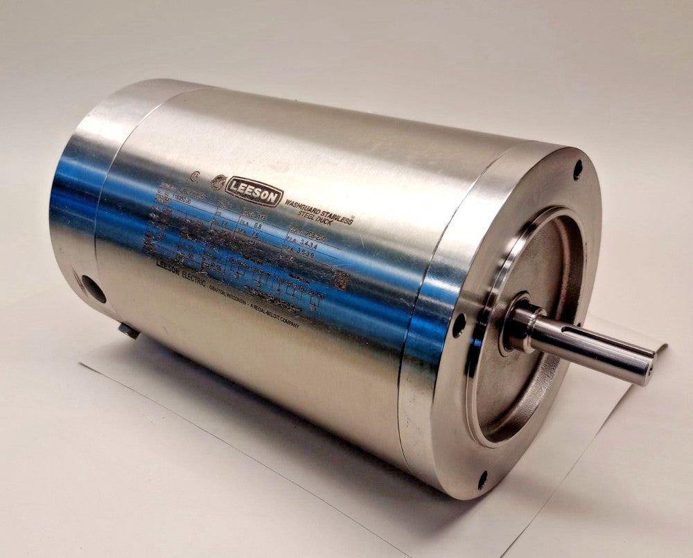 Leeson 116350.00 Used Electric Motor Washguard Stainless NZ6C17VC2C 1/2hp 1725rp