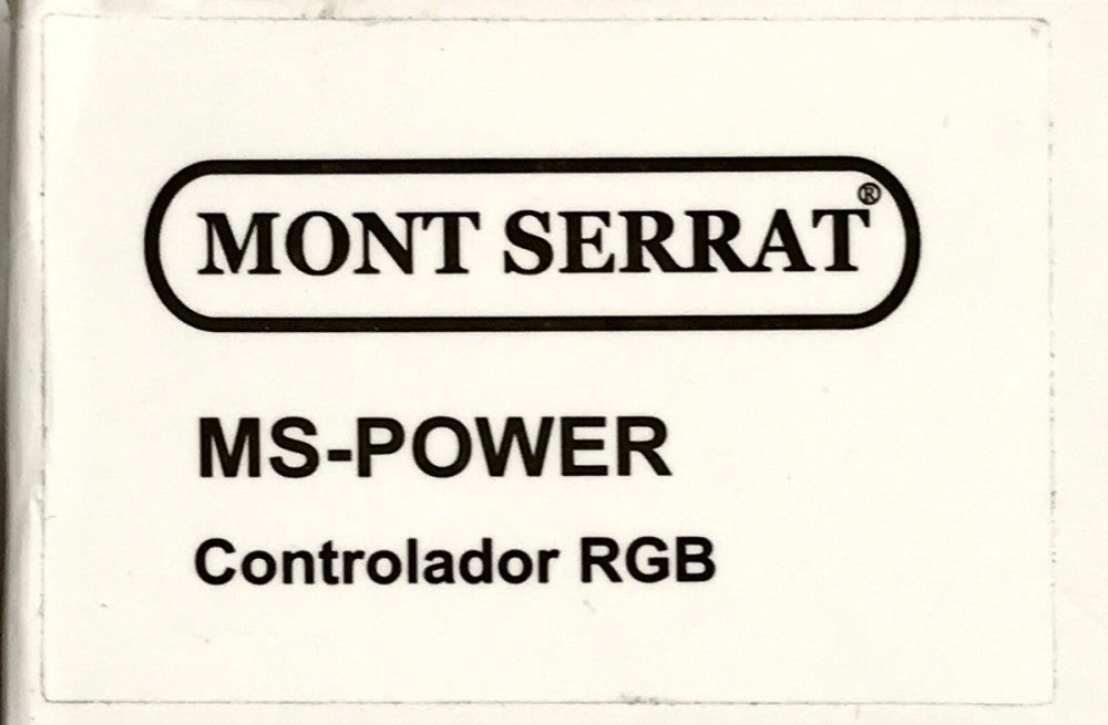 MONT ERRAT MS-POWER RGB Controller 12-36VDC 30 AMP Controlador RGB MS Power