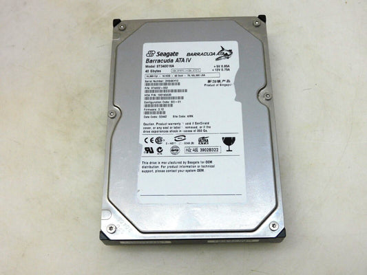 SEAGATE ST340016A 40GB IDE HARD DRIVE