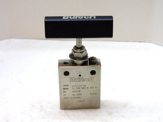 Butech SLPV42 Angle Valve SLPV42V-GR 1/4" npt