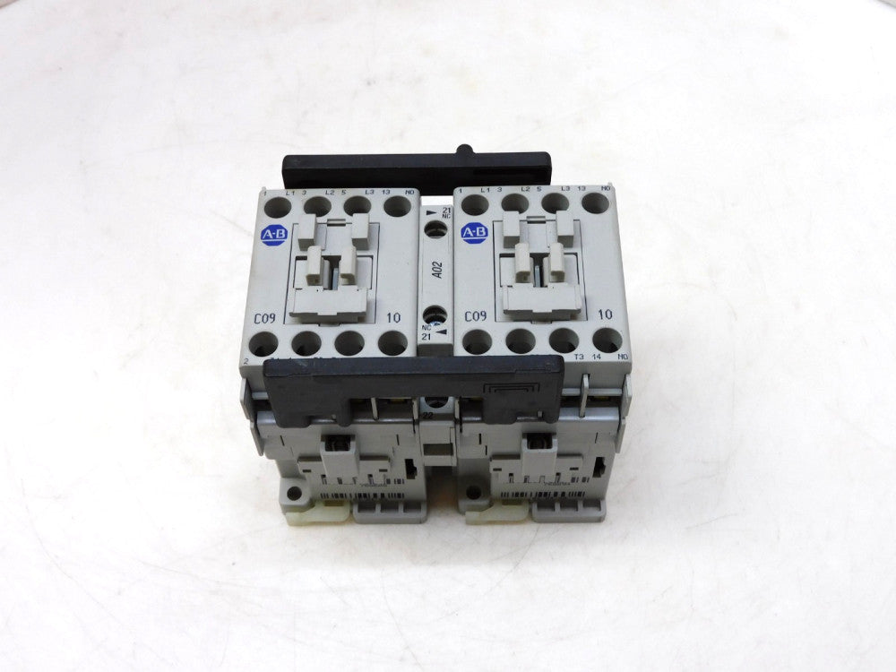 Allen Bradley 100-C09*10 Reversing Contactor Ser A 120V 60Hz