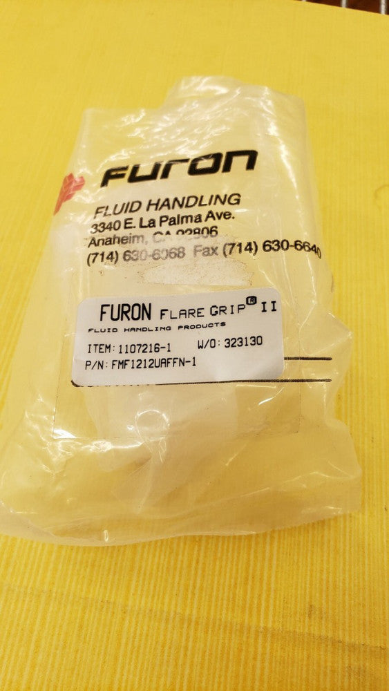 New, Furon, FMF1212UAFFN-1,Union Adapter 3/4" Flare x 3/4" Female Flare