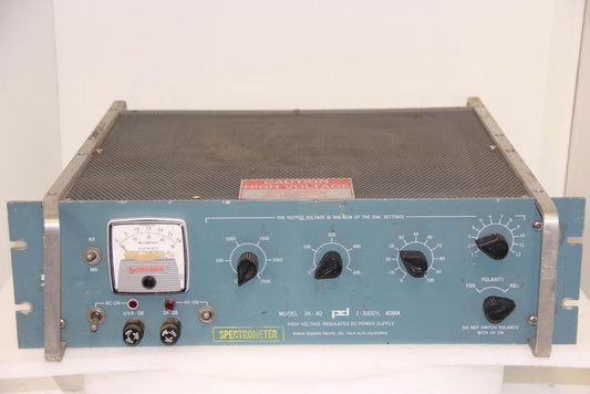 POWER DESIGNS 3K-40 High Voltage Regulated DC Power Supply