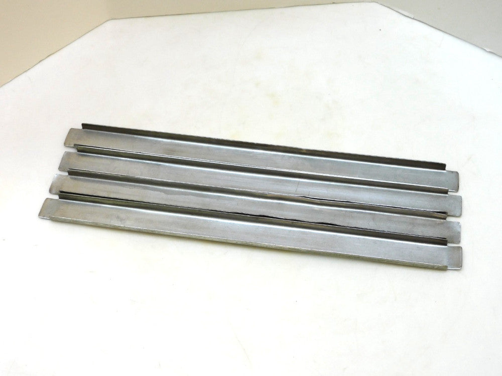 ABC 12" Stainless Steel Adapter Bar Steam Table Divider Lot of 4
