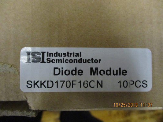 SKKD170F16CN Industrial Semiconductor Dual Fast Diode Module BRAND NEW!