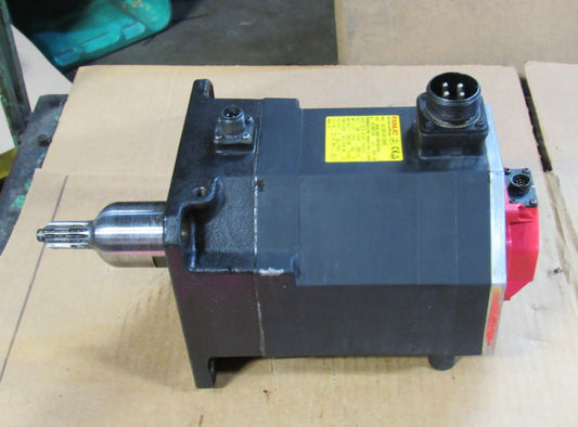 Fanuc Ac Servomotor A06B-0041-B605#S042 aisR 30/3000 W/ A860-2010-T341 aiAR128