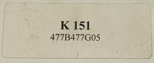 WESTINGHOUSE K151 A200 Size 5 Single Pole Contact Kit Non OEM 477B477G05