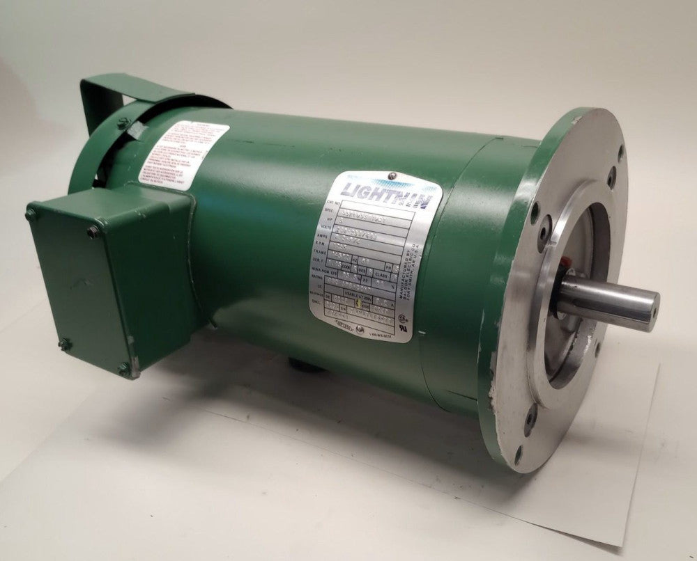 Baldor 35R893S019G1 Used Electric Motor 3ph 3hp 208-230/460V Lightnin 272941