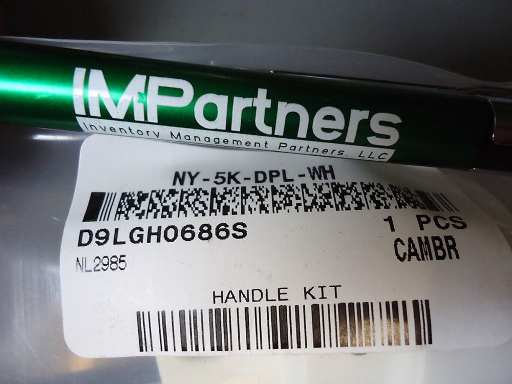 New, Swagelok NY-5K-DPL-WH White Handle Kit for DP Valves