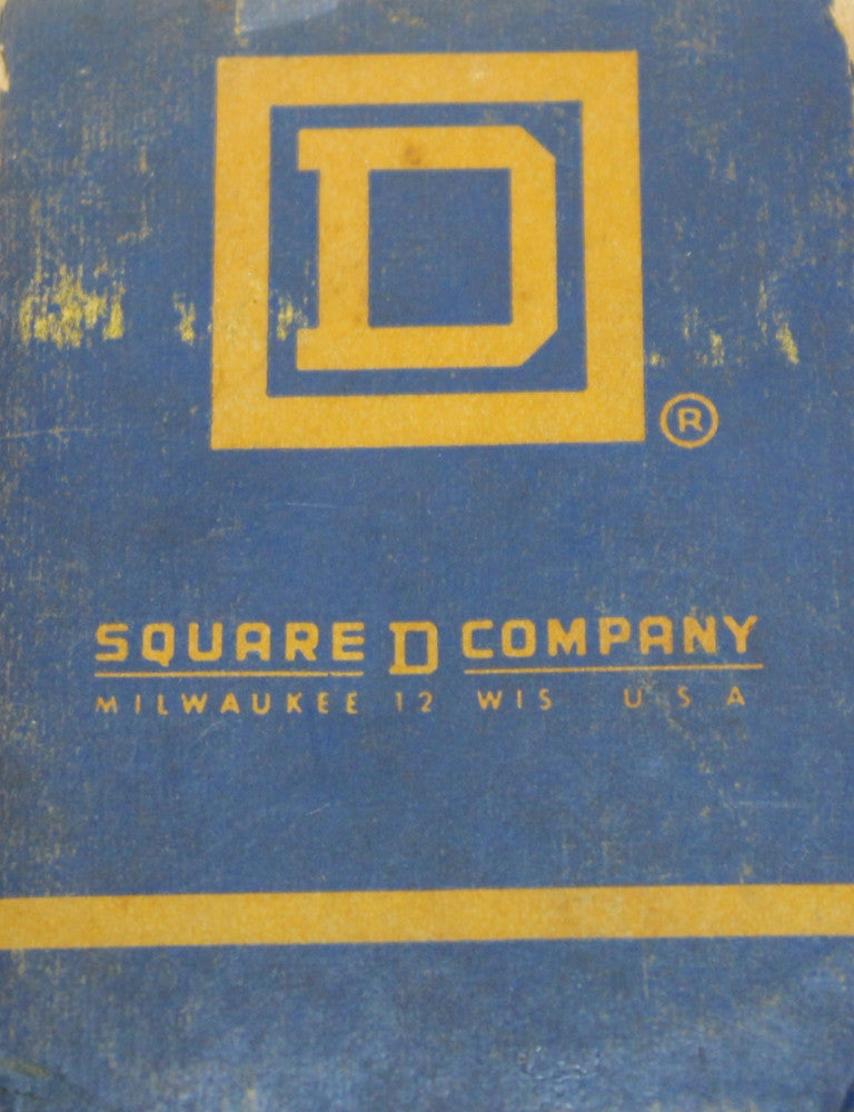 SQUARE D Size 2 Coil 440/480V 1707 S1 T26B