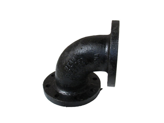 Star 4" 8 Bolt Flange Cast Iron 90° Elbow Pipe Fiiting C110 DI 250