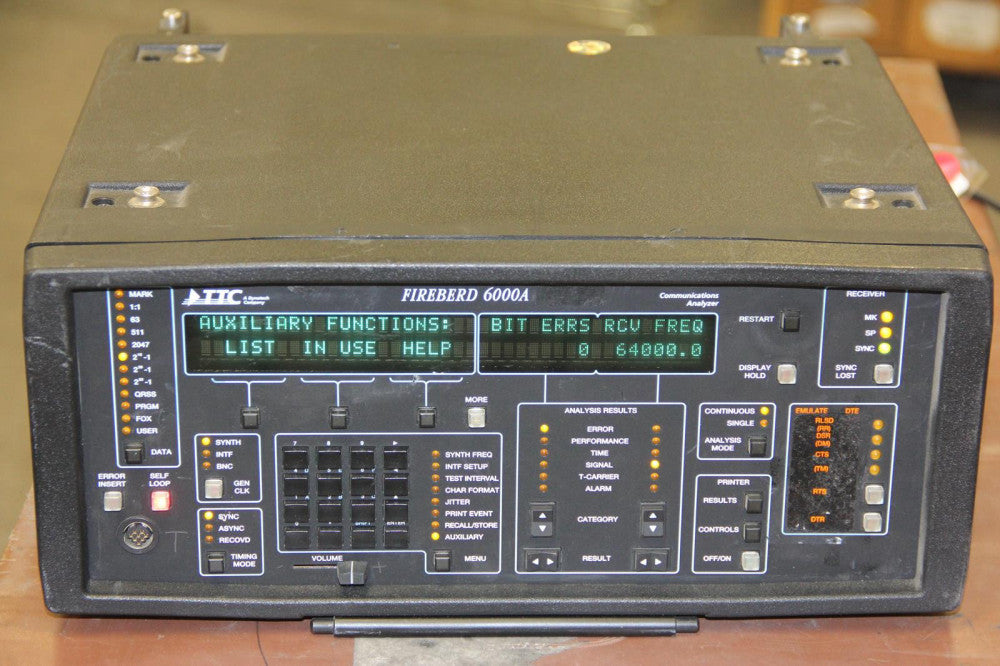 TTC 6000A Communications Analyzer with Option 6005 IEEE 488 Interface