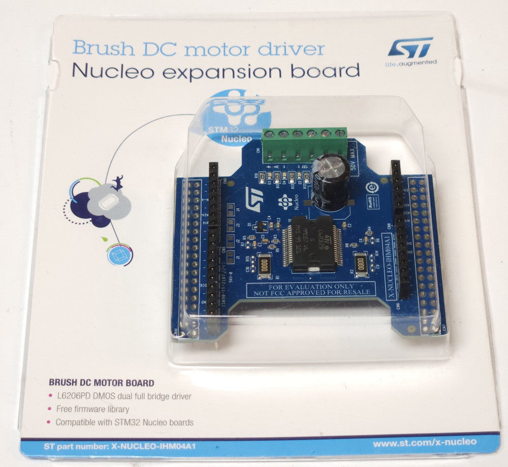 ST X NUCLEO IHM04A1 +$NUCLEO Brush DC Motor Driver Expansion Board L6206 for STM