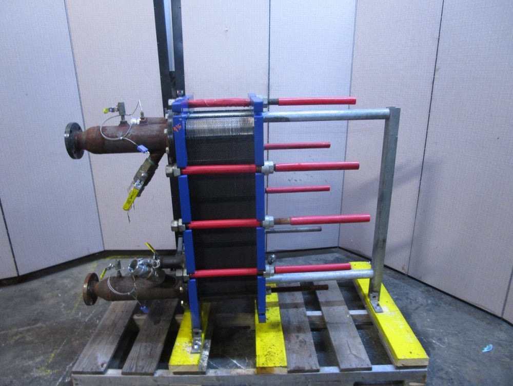 ALFA LAVAL PLATE HEAT EXCHANGER M10-BFG 94 PLATES 15"X34-1/2"
