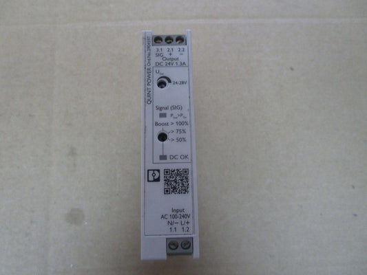 PHOENIX CONTACT POWER SUPPLY 2904597 QUINT4-PS/1AC/24DC/1.3/SC  24Vdc