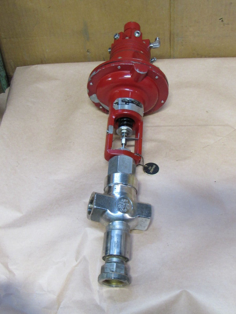 BADGER RESEARCH CONTROL VALVE 1004TCN36SV0P50L36 RA MODEL 4 ATOP ACT H TRIM
