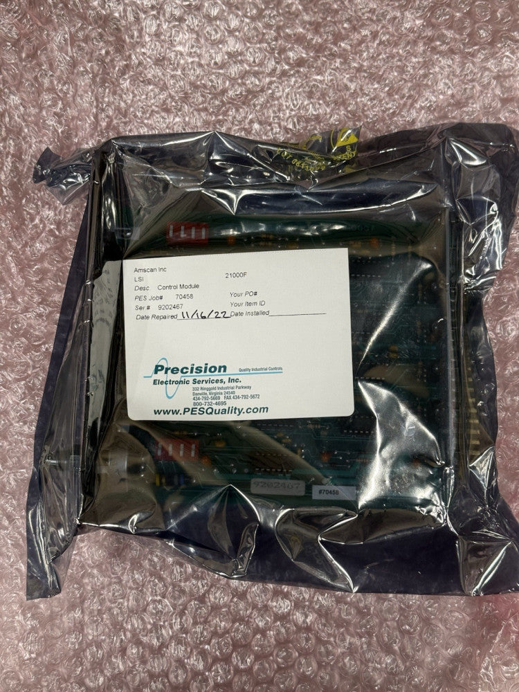 Label Sensing Systems 21000F Circuit Board - Used - Repaired /Refurbished