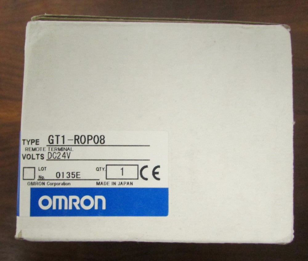 OMRON GT1 R0P08 Relay Output 24 VDC Remote Terminal 
