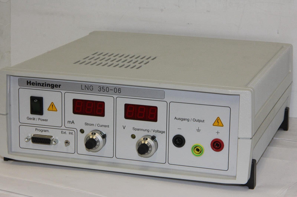 HEINZINGER LNG 350-06 Linear Controlled Low Voltage Power Supply "NEW"