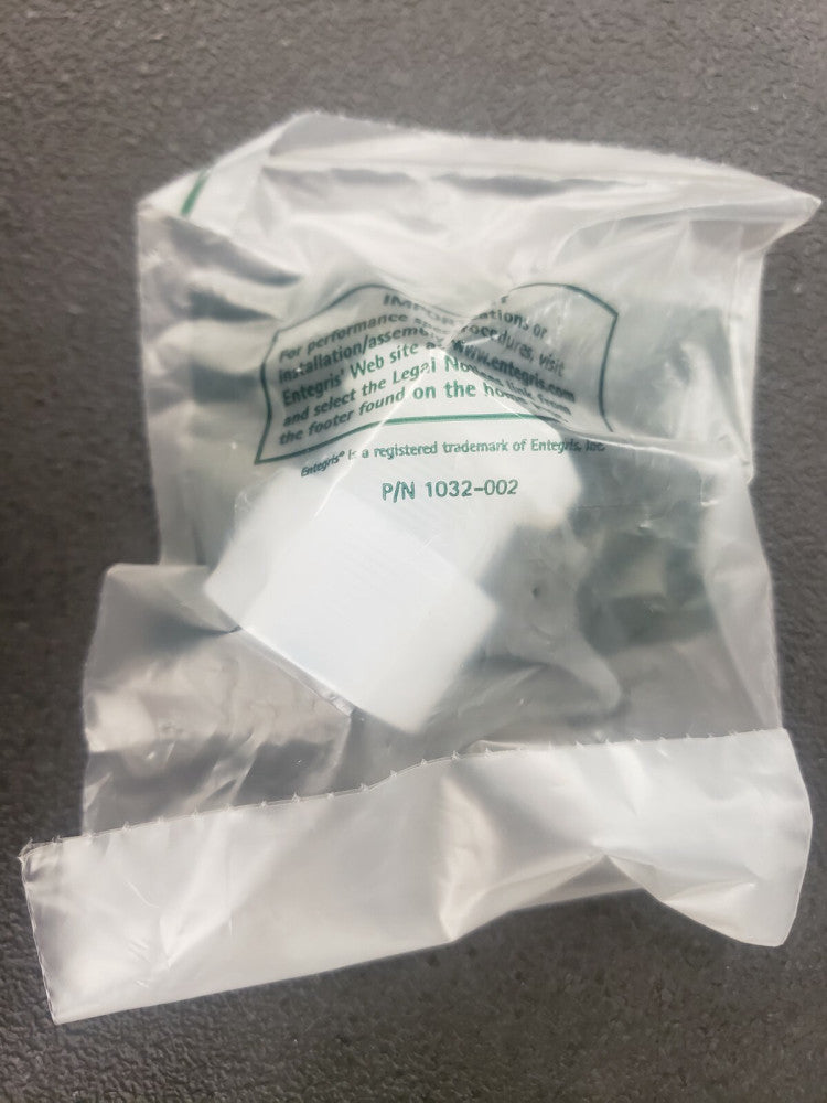 New, Entegris, CP12N, Galtek Fluoroware CP12N 3/4" Fitting
