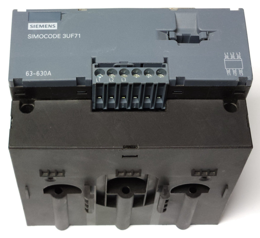SIEMENS 3UF7114 1BA01 0 Current Measuring SEMICODE 3UF71 63-630 AMP Overload Rel