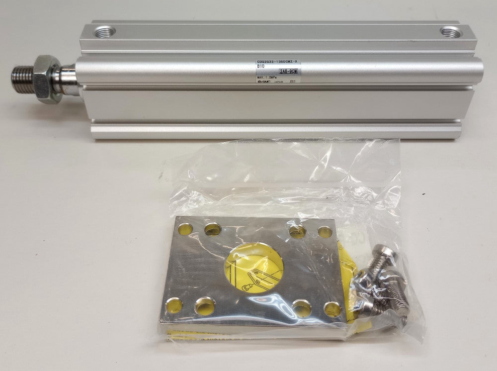 SMC CDQ2G32-135DCMZ-X Compact Cylinder 135mm Stroke CQ2-Z Series