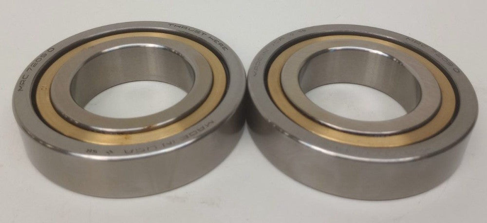 MRC 7209D B-DF-DT-102 Angular Contact Ball Bearing 45X85X19mm (Pack of 2)