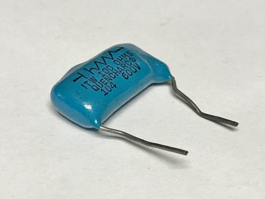 QUENCHARC ITW 100 ohm 103 600 VAC Arc Suppressor 104M06QC100 0.1uF