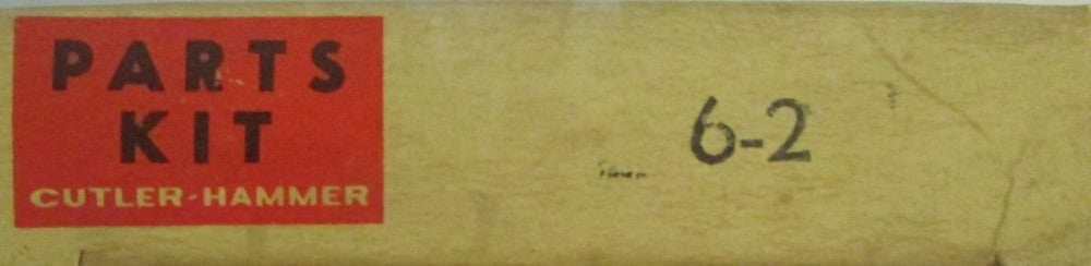 CUTLER HAMMER 6-2 Single Pole 10 Amp Contact Kit 6 2